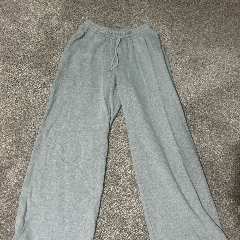 Old Navy Gray Wide Leg Pants